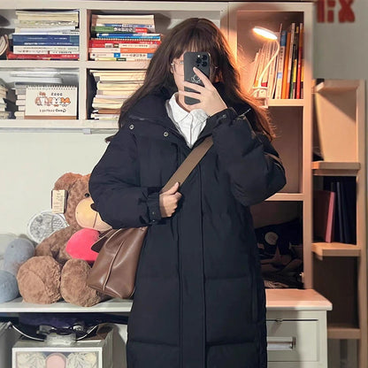 Over-the-knee Padded Down Jacket