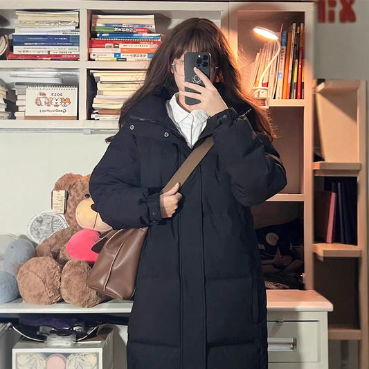 Over-the-knee Padded Down Jacket