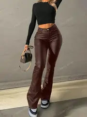 Midnight Edge Leather Pants